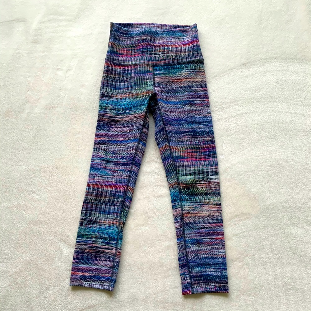Lululemon Wunder Train Legging 21” Digital Oasis
